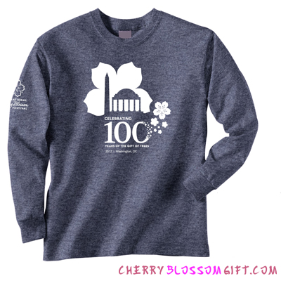 2012 100th Anniversary Cherry Blossom Festival Long Sleeve Shirt