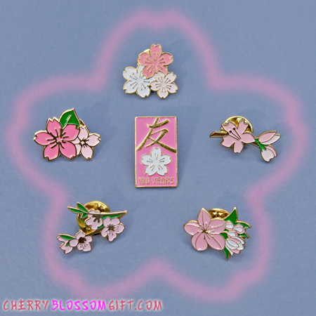 National Cherry Blossom Festival Pin Collection