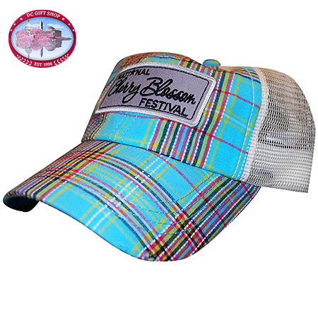 2014 Cherry Blossom Festival Plaid Hat