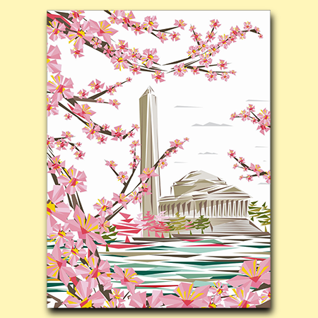 Official 2017 National Cherry Blossom Festival Poster