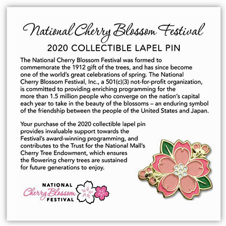 2020 National Cherry Blossom Festival Pin