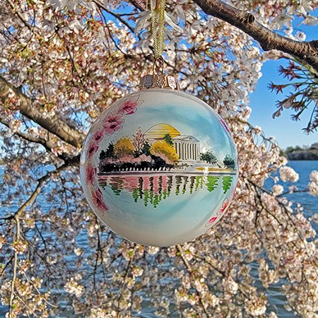 2023 Official National Cherry Blossom Festival Ornament
