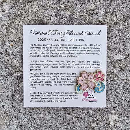 2025 National Cherry Blossom Festival Pin