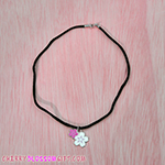 Cherry Blossom Charm Necklace