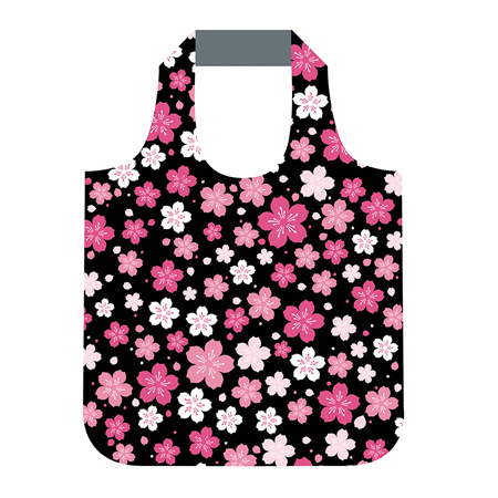 Cherry Blossom Foldable Tote