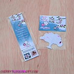 Cherry Blossom Seed Tree and Bookmark