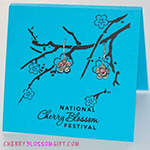 Cherry Blossom Swarovski Crystal Earrings