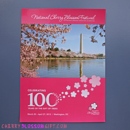 2012 100th Anniversary Cherry Blossom Festival Poster
